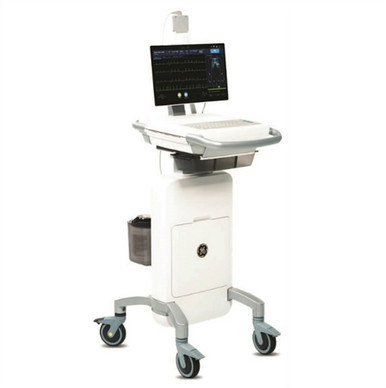 Does the GE MAC VU360 Resting ECG Machine include paper?