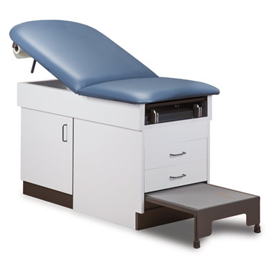 What is the load capacity of the exam table?