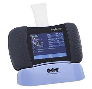 How do you use EasyOne plus spirometer?