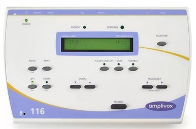 Amplivox 116 Portable Manual Screening Audiometer (Wall & Battery Power) Questions & Answers